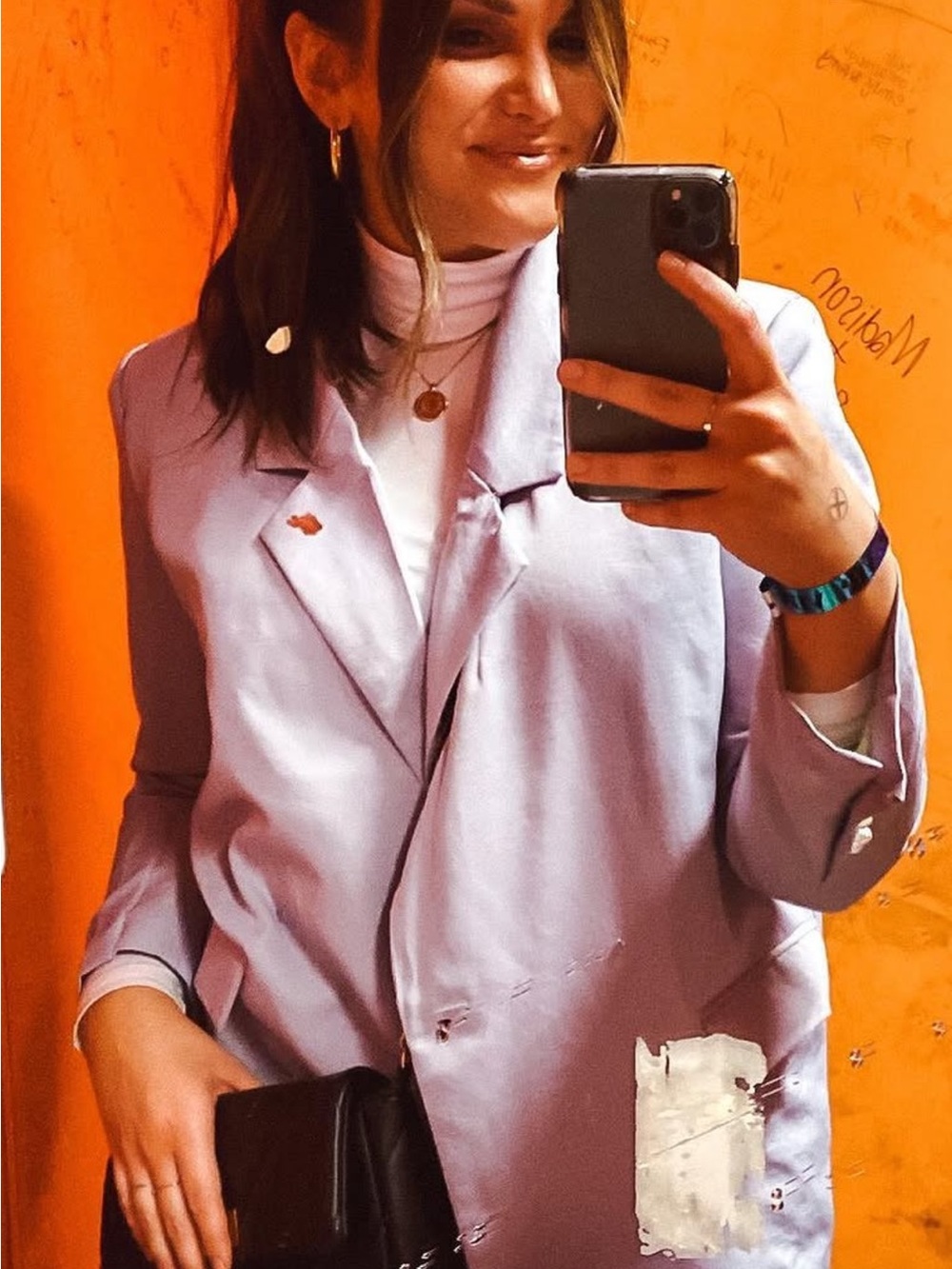 Lilac Tailored Blazer Jacket - Women's Soft Blazer